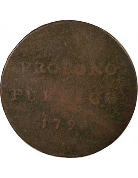 Royaume-Uni Payable aux Orphèvres  Jeton Cuivre 1793