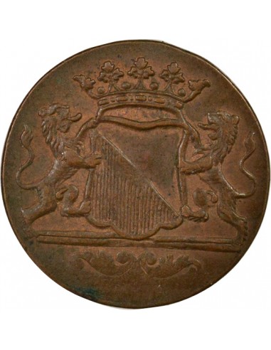 Pays-Bas 1 duit Cuivre 1786 Utrecht