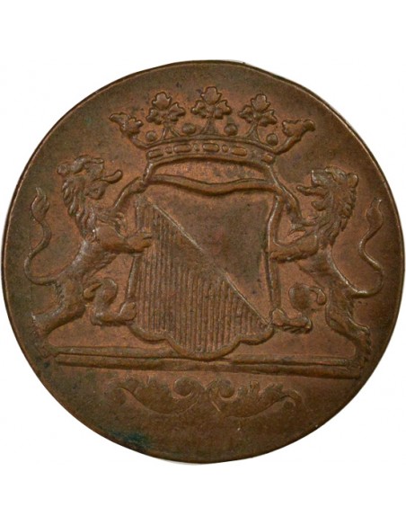 Pays-Bas 1 duit Cuivre 1786 Utrecht