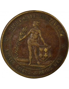 Publicitaire Jeton Laiton 1890-1900 2