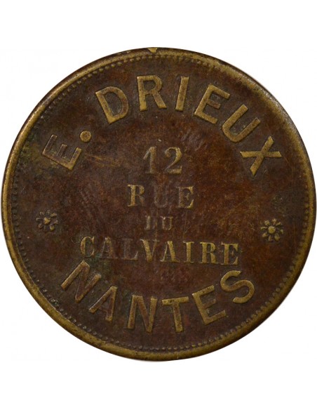 Publicitaire Jeton Laiton 1890-1900