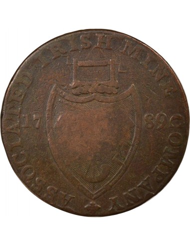 Irlande Jeton Cuivre 1789