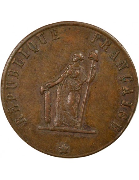 Soulèvement Février 1848 Jeton Cuivre 1848