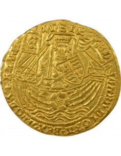 Royaume-Uni Edouard IV A la Rose Noble d'Or Or 1466-1467 Londres 2
