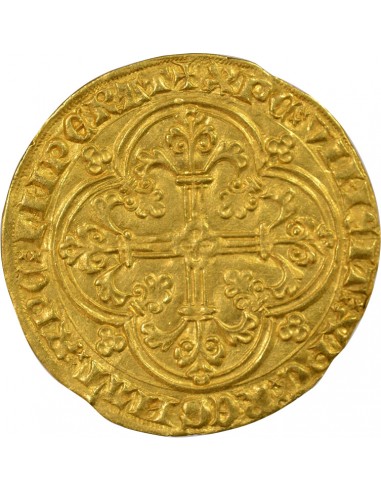 Pays-Bas Louis de Male 1 cavalier d'or Or 1361-1364 Gand