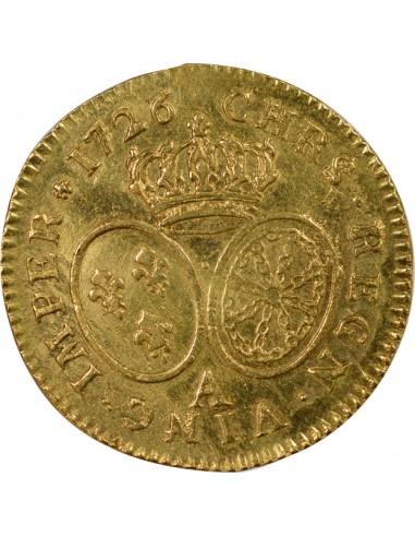 Louis XV Au Buste Habillé Louis d'Or au Buste Habillé Or 1726 A - Paris