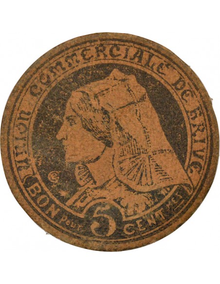 Union Commerciale 5 centimes 1917