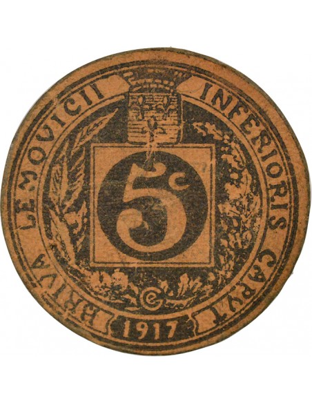 Union Commerciale 5 centimes 1917