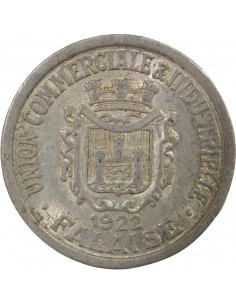 Union Commerciale et Industrielle 25 centimes Aluminium 1922 2