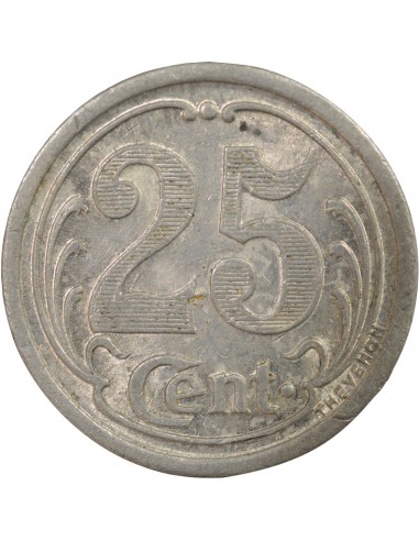 Union Commerciale et Industrielle 25 centimes Aluminium 1922
