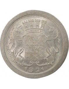 Chambre de Commerce 25 centimes Aluminium 1921 2