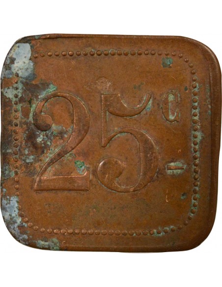Usines de Couëron 25 centimes Cuivre