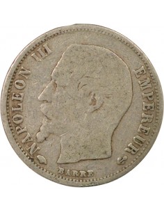 Napoléon III 50 centimes Argent 1858 A - Paris 2