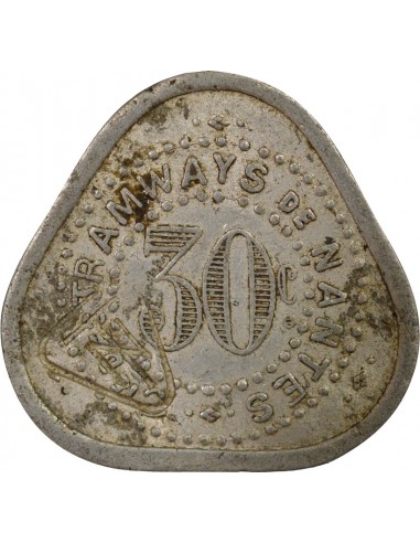 Tramways de Nantes 30 centimes Aluminium