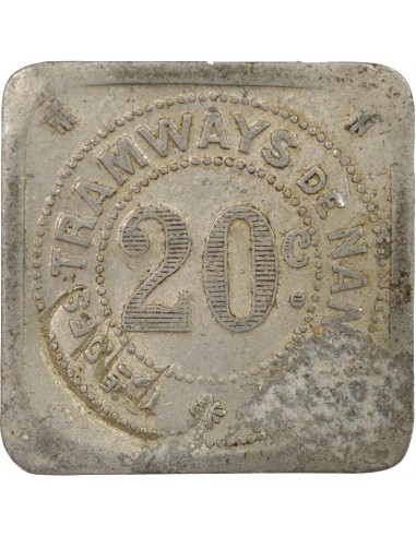 Tramways de Nantes 20 centimes Aluminium