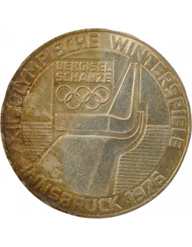 Autriche Jeux Olympiques d’Innsbruck 100 schilling Argent 1976 Hall