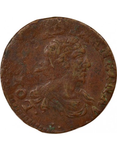 Louis XIII 1 double tournois Cuivre 1638