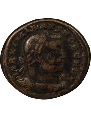 Rome Empire Galère Génie 1 ae Bronze 302-303 Trèves