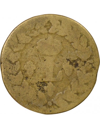 Poids Léger 1 décime Cuivre 1815 BB Strasbourg