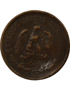 Mexique 2 centavos Bronze 1906 Birmingham 2