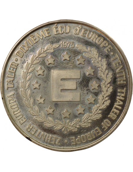 1/10 écu Argent 1975