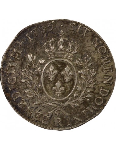 Louis XVI Au Buste Habillé 1 écu Argent 1785 R Orléans