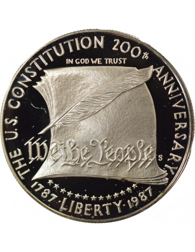 USA Constitution 1 dollar Argent 1987 S San Francisco