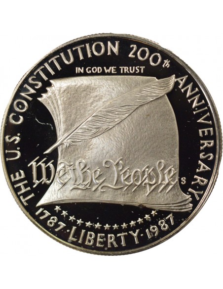 USA Constitution 1 dollar Argent 1987 S San Francisco
