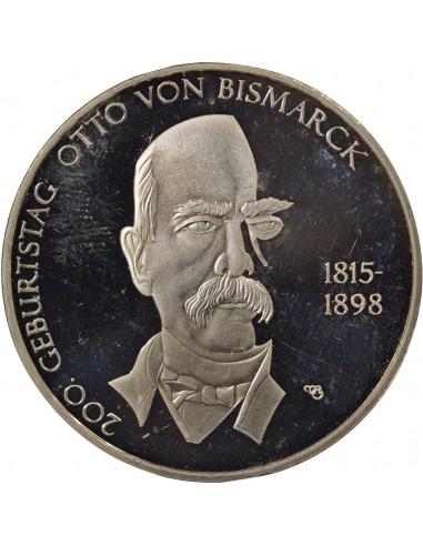 Allemagne Otto von Bismarck Otto von Bismarck 10 euros Argent 2015 A Berlin