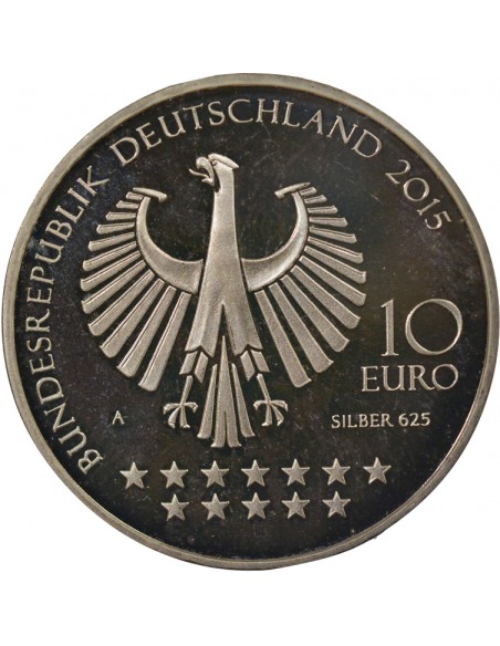 Allemagne Otto von Bismarck Otto von Bismarck 10 euros Argent 2015 A Berlin