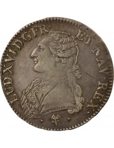 Louis XVI Au Buste Habillé 1 écu Argent 1786 L Bayonne 2