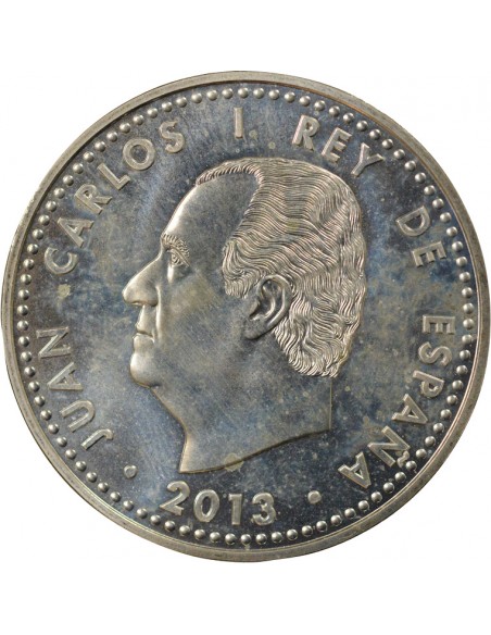 Espagne Juan Carlos I 75e Anniversaire Juan Carlos 30 euros Argent 2013 AI Madrid