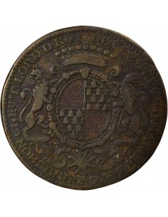 Camille Perrichon Prévôt de Lyon Jeton Cuivre 1733 2