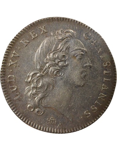 Louis XV Monnayeurs de Rouen Jeton Argent 1719