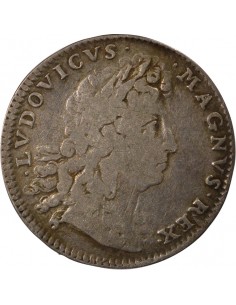 Louis XIV Trésor Royal Jeton Argent 1683 2
