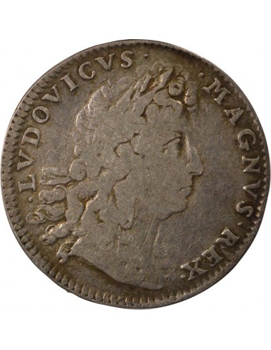 Louis XIV Trésor Royal Jeton Argent 1683