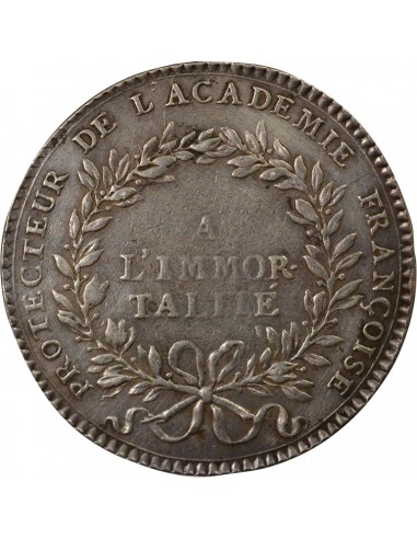 Louis XV Académie Française Jeton Argent 1732-1734
