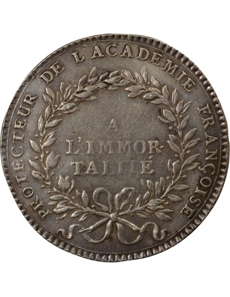Louis XV Académie Française Jeton Argent 1732-1734