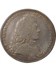Louis-Alexandre de Bourbon Marine Jeton Argent 1714 2