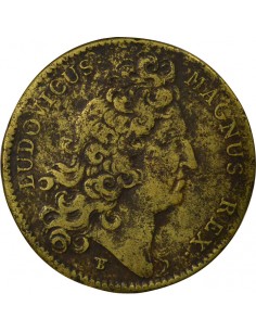 Louis XIV Ville de Paris Jeton Laiton 2