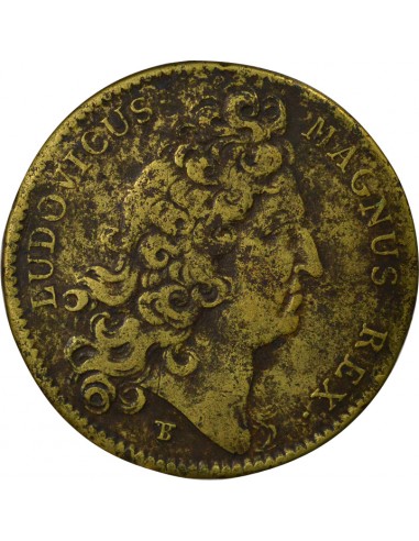 Louis XIV Ville de Paris Jeton Laiton