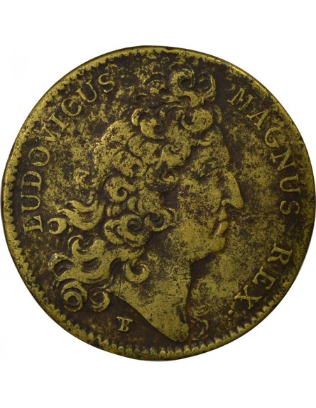 Louis XIV Ville de Paris Jeton Laiton