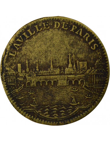 Louis XIV Ville de Paris Jeton Laiton