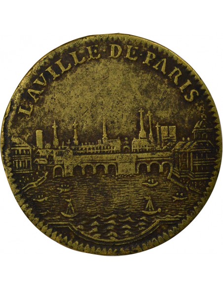Louis XIV Ville de Paris Jeton Laiton