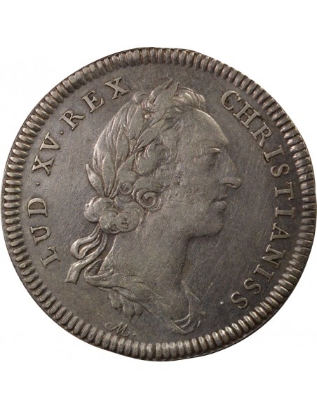 Louis XV Académie Royale des Sciences Jeton Argent 1752