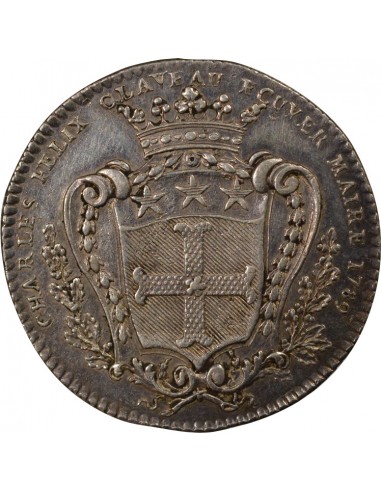 Charles-Félix Claveau Jeton Argent 1789