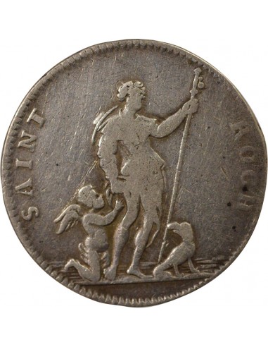 Commissaire des Pauvres Jeton Argent 1686