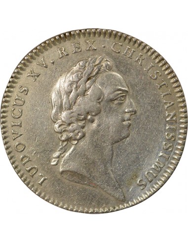 Louis XV Jeton Argent 1756