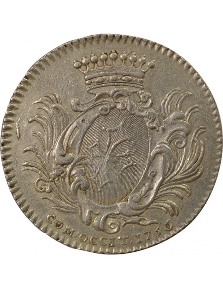 Louis XV Jeton Argent 1756