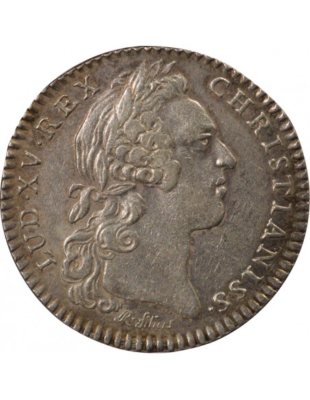 Louis XV Parties Casuelles Jeton Argent 1758
